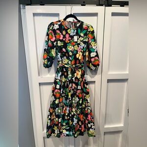 NWT Kate Spade flower bed dress